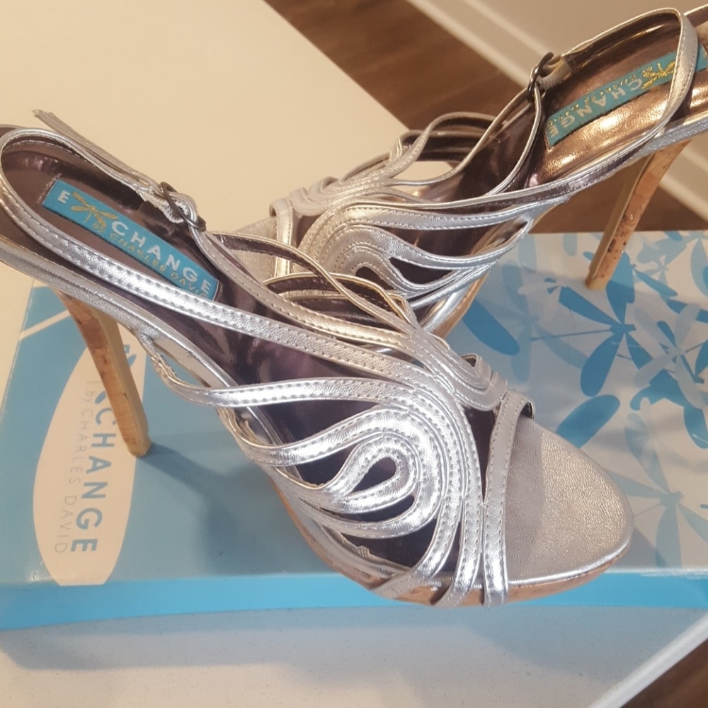 👠Silver heels